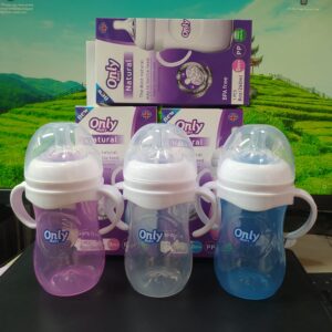 Baby Feeding bottle with Handle 260ml (Only Baby) -1pcsAny Color)
