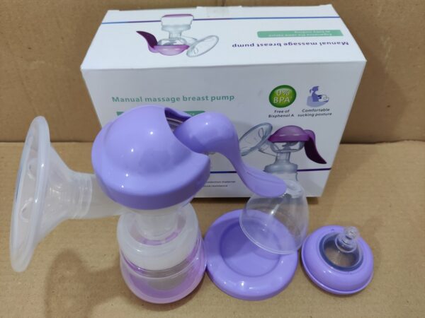 Manual Breast Feeding Pump -1pcs (Any Color) - Image 6