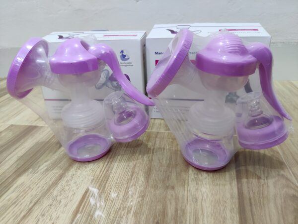 Manual Breast Feeding Pump -1pcs (Any Color) - Image 4