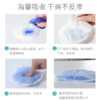 4pcs Breathable postpartum hermetic breast pads for breastfeeding Monolithic breast pads, thin three dimensional pack, sticker, 130mm - Image 8