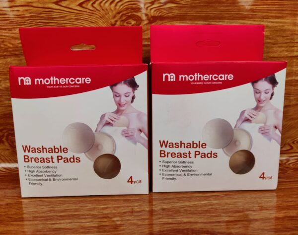 Woman Washable BreastPad - 2pcs pad (Without Box) - Image 2