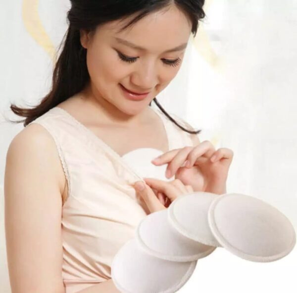 Momeasy Woman Washable BreastPad -6pc -1pac - Image 5
