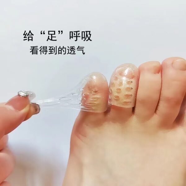 5pcs Anti-wear protective finger cover silicone breathable anti-wear shoes do not wear feet anti-pain anti-toe blisters corns - Image 8