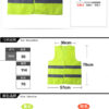 Reflective vest sanitation vest reflective vest car traffic safety protection reflective clothing fluorescent clothing spot (Any Color) - Image 4