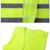 Reflective vest sanitation vest reflective vest car traffic safety protection reflective clothing fluorescent clothing spot (Any Color) - Image 9