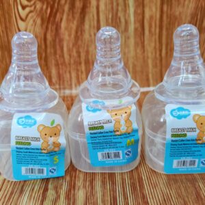 Baby Silicone Nipple Soft Silicone Plastic box -1pcs