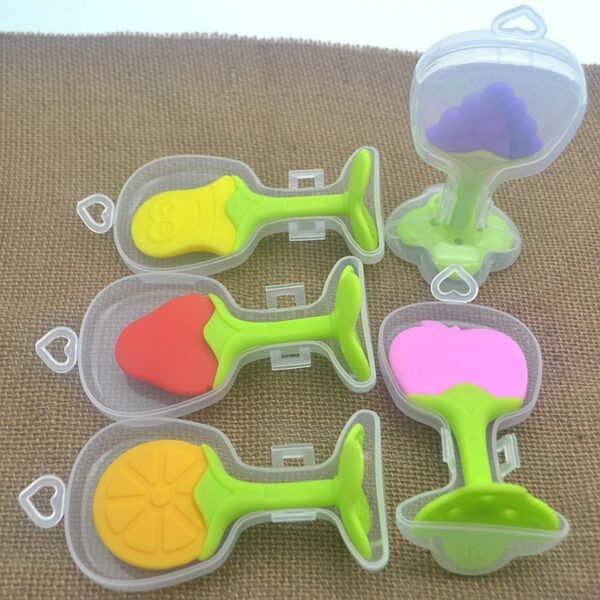 Baby Silicone Hand Teether/Pacifiers CN With Box -1pcs - Image 2