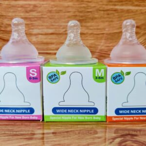 Wide-Neck Silicone Nipple CN -1pcs