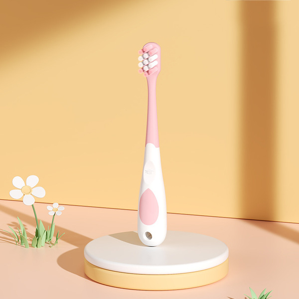 Children's soft bristle toothbrush cartoon cute shape 3-9 years old baby 2pcs card set (Any Color) - Image 7