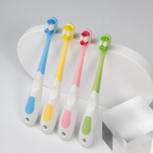 Candy color toothbrush soft hair suitable for children aged 2-12 With Box  -1pcs (Any Color)