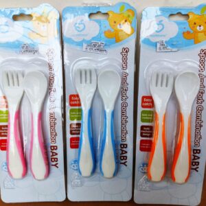 BABY SILICONE SPOON CN -1pcs (Any Color)