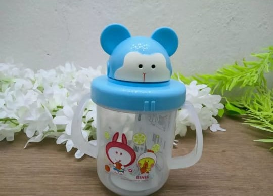 Kids Water Bottle/Mom pot 250ml -1pcs (Any Color) - Image 4