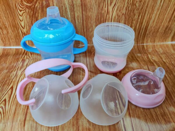 160ml Slicone Nipple Kids Water Bottle/Mom pot -1pcs (Any Color) - Image 17