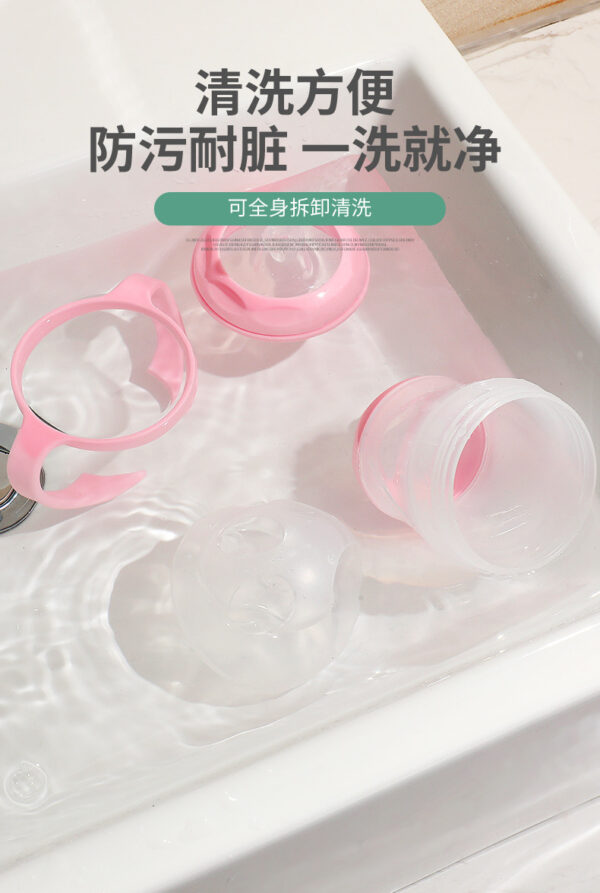 160ml Slicone Nipple Kids Water Bottle/Mom pot -1pcs (Any Color) - Image 12