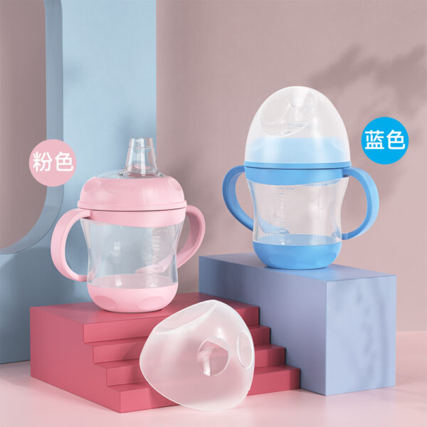 160ml Slicone Nipple Kids Water Bottle/Mom pot -1pcs (Any Color) - Image 2
