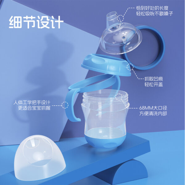 160ml Slicone Nipple Kids Water Bottle/Mom pot -1pcs (Any Color) - Image 3