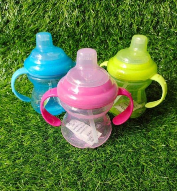 250ml Slicone Nipple Kids Water Bottle/Mom pot -1pcs (Any Color) - Image 15