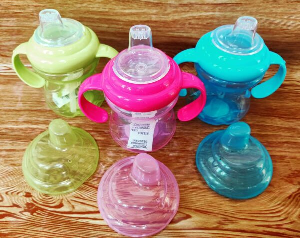 250ml Slicone Nipple Kids Water Bottle/Mom pot -1pcs (Any Color) - Image 19