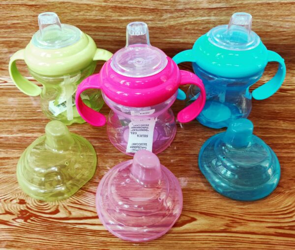 250ml Slicone Nipple Kids Water Bottle/Mom pot -1pcs (Any Color) - Image 18