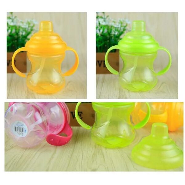 250ml Slicone Nipple Kids Water Bottle/Mom pot -1pcs (Any Color) - Image 6