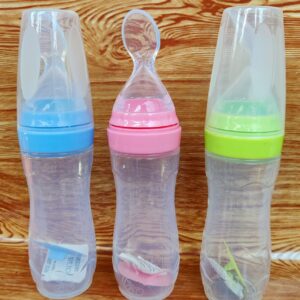 Full Silicone Spoon feeder 120ml -1pcs