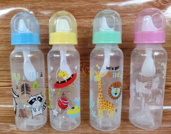 3 in 1 P.P. Spoon feeder Hard Spoon 250ml -1pcs (Any Color) - Image 3