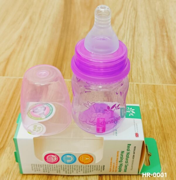 MiniTree Baby PP Feedin Bottle 60ml -1pcs (Any Color)