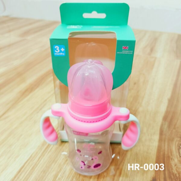 Baby PP Feedin Bottle with Handle 150ml -1pcs (Any Color) - Image 7