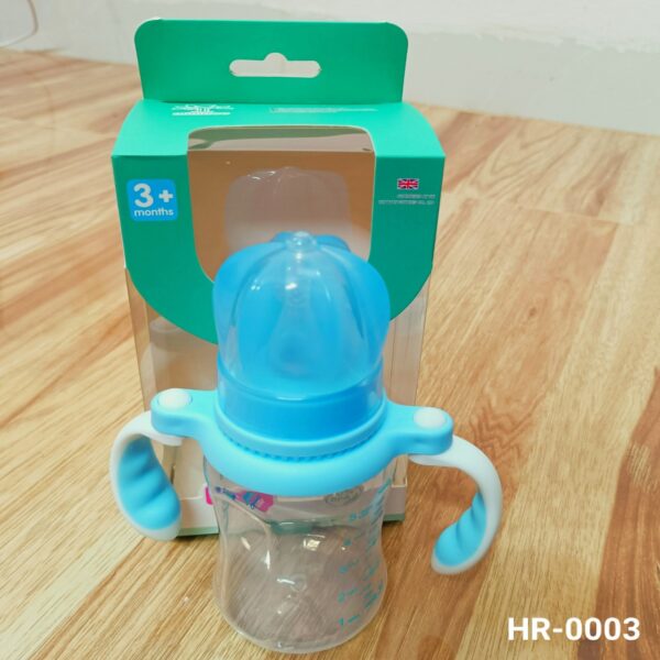 Baby PP Feedin Bottle with Handle 150ml -1pcs (Any Color) - Image 6