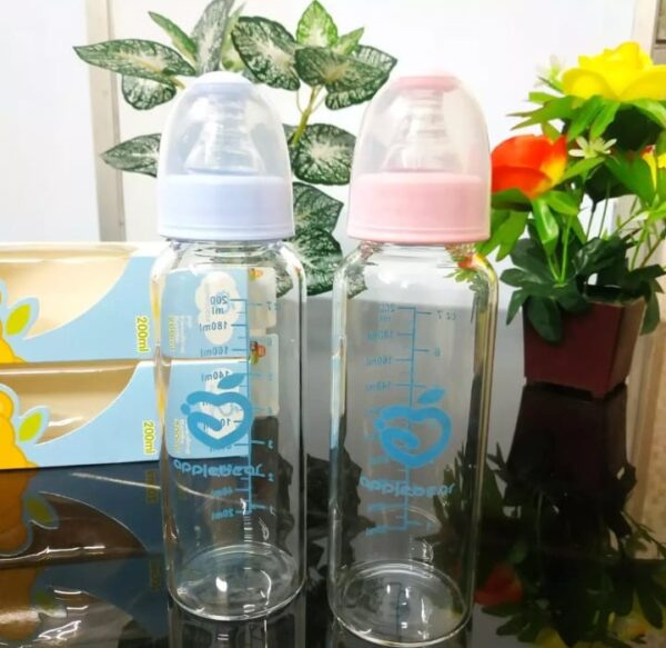 Full Glass feeder 200ml -1pcs (Any Color) - Image 3