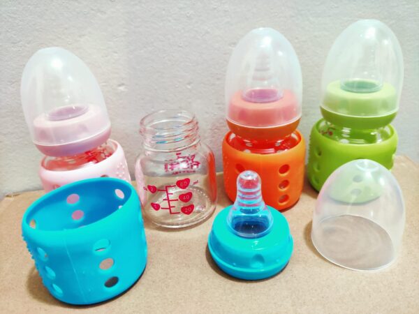 Full Glass_Cover feeder 60ml -1pcs (Any Color) - Image 3
