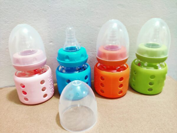 Full Glass_Cover feeder 60ml -1pcs (Any Color)