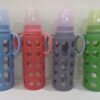 Full Glass Cover Handle feeder 240ml -1pcs (Any Color) - Image 6