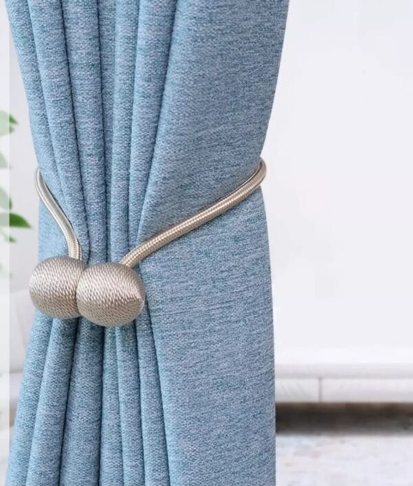 Magnetic Curtain Buckle Magnetic Curtain Tiebacks Convenient Drape Tie-1pcs  (any color) - Image 5