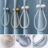 Magnetic Curtain Buckle Magnetic Curtain Tiebacks Convenient Drape Tie-1pcs  (any color) - Image 4