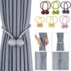 Magnetic Curtain Buckle Magnetic Curtain Tiebacks Convenient Drape Tie-1pcs  (any color) - Image 8