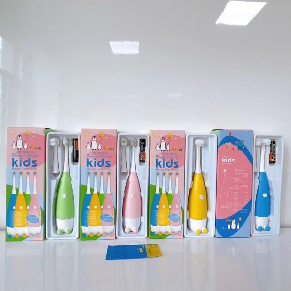 Children's electric toothbrush 3-15 years cartoon soft bristle toothbrush to clean teeth electric toothbrush 1pcs (Any Color) - Image 8