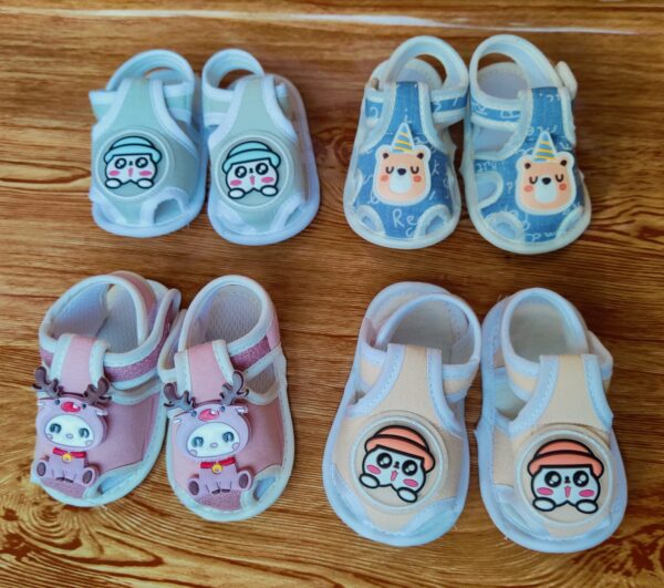 Baby Shoes Soft Sole CN (0-10month)-1pair (Any Color) - Image 2