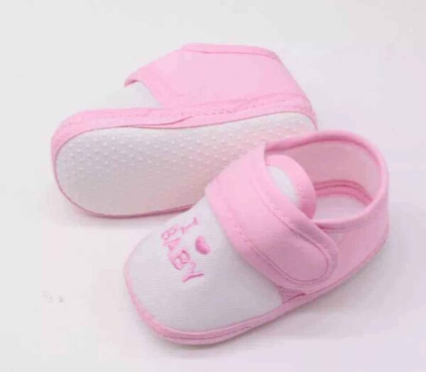 Baby Shoes Soft Sole CN (0-10month)-1pair (Any Color) - Image 4