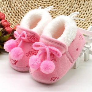 New born Baby Soft Sole CN  Winter Shoes -1pair [0-10 month] (Any Color)
