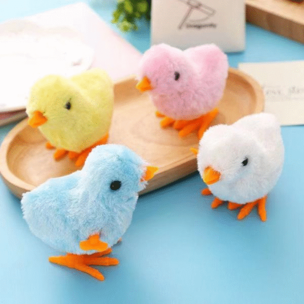 Clockwork 9pcs Set, Chicken Simulation,Chicken ,Rabbit,fish,turtle,animal,Lion,Pigeon,horse - Image 4