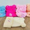 New Born Winter Baby Cap -1pcs (Any Color) - Image 3