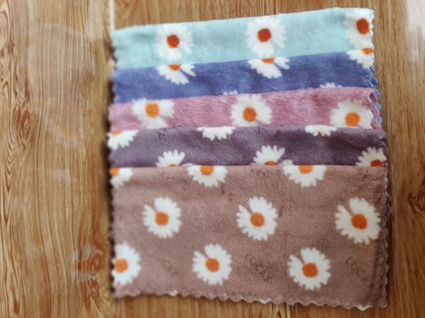 Baby Soft Face Towel CN-1pcs 11*11 inch square -1pcs (Any Color) - Image 4