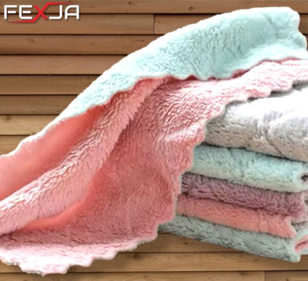 Baby Soft Face Towel CN-1pcs 11*11 inch square -1pcs (Any Color) - Image 24