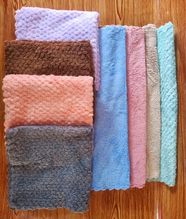 Baby Soft Face Towel CN-1pcs 11*11 inch square -1pcs (Any Color)
