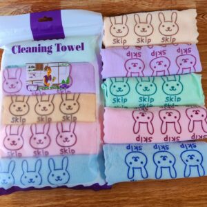Cleaning Towel CN-1pcs 11*11 Inch -5pcs 1pac
