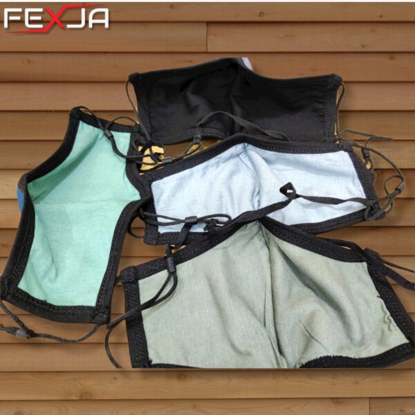 Fexja Unisex 2Layer ClothMask's Rope can be adjusted with Nek & ears -1pcs (any color) - Image 2