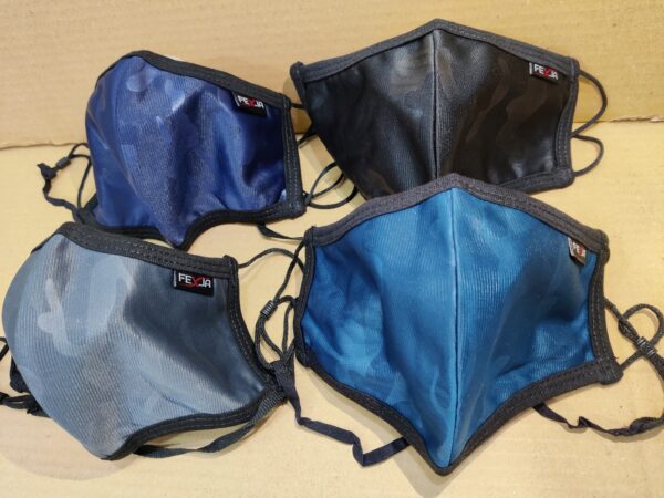 Fexja Unisex 2Layer ClothMask's Rope can be adjusted with Nek & ears -1pcs (any color) - Image 7