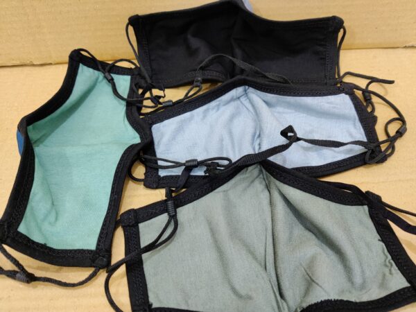 Fexja Unisex 2Layer ClothMask's Rope can be adjusted with Nek & ears -1pcs (any color) - Image 6