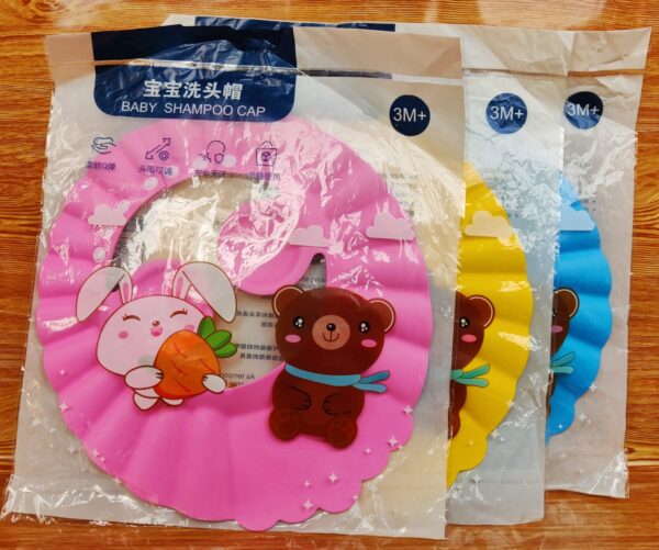 Baby shower cap -1pcs (Any Color) - Image 4